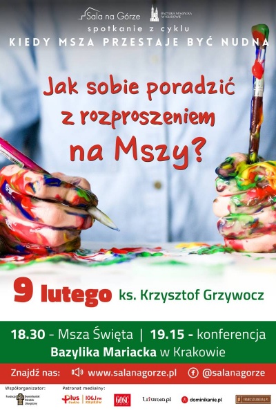 jak sobie poradzić z rozproszeniami na mszy świętej